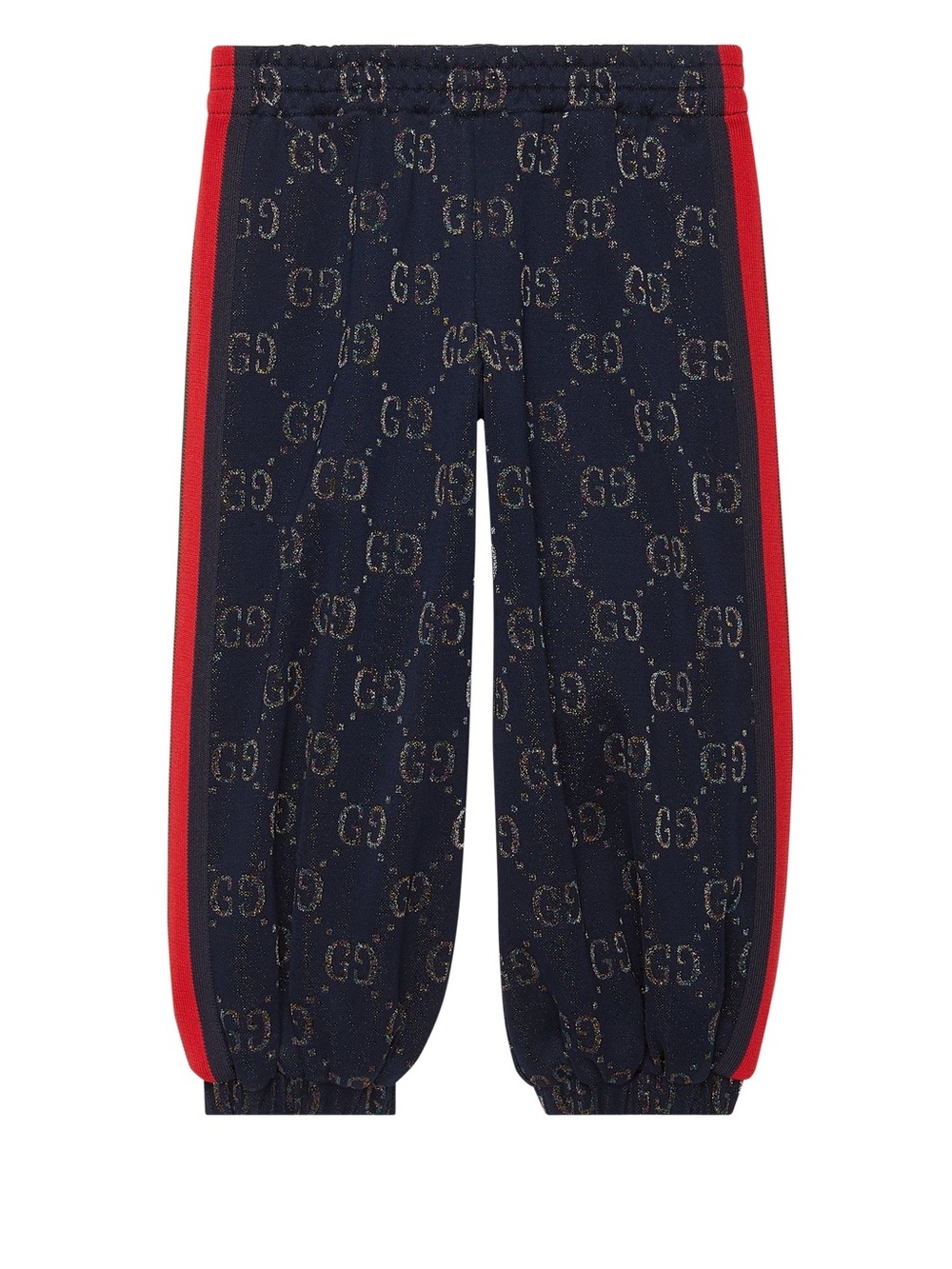 GUCCI GG LAMÉ KIDS JOGGER PANTS size 8